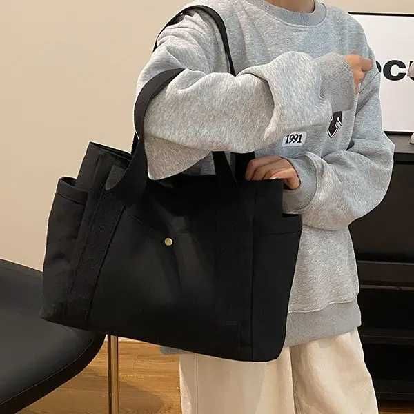 Сумка шоппер женский черный (RN-123)