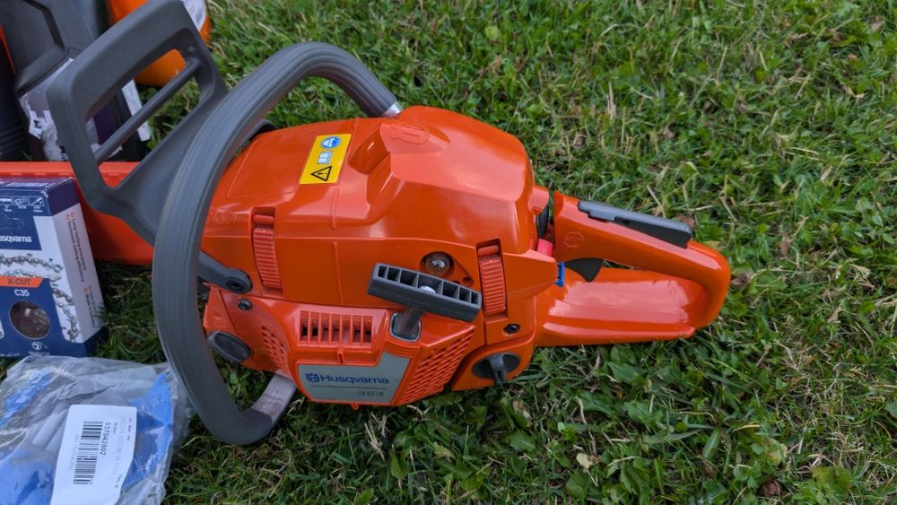 Piła Spalinowa husqvarna 353  na dotarciu
