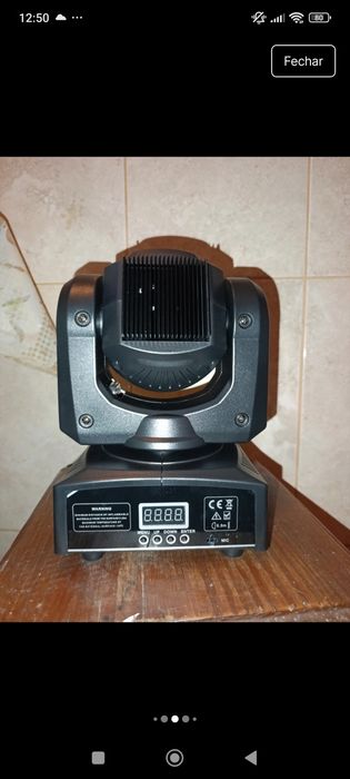 Robot luzes led festas