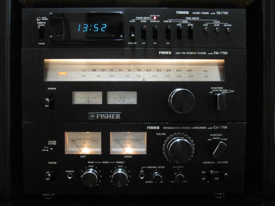 FISHER 7700 HI-FI – Вініловий Комплекс (made in Japan) - ВІДМІННИЙ Стан