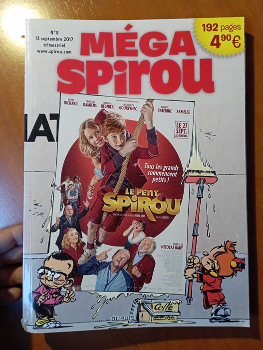 Méga Spirou - muitas edições em francês