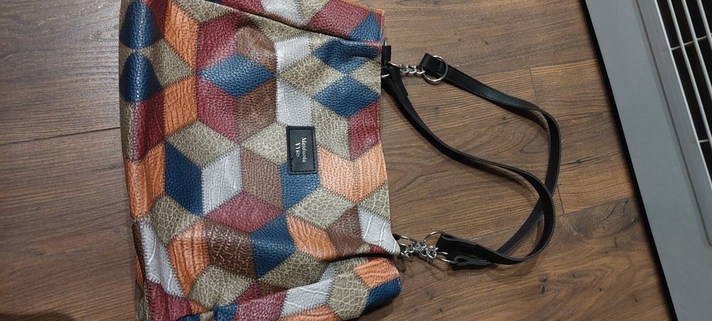 Torebka damska wielokolorowa