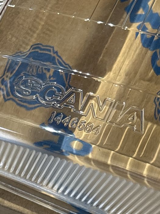 Nowy klosz lampy przod szklany Scania