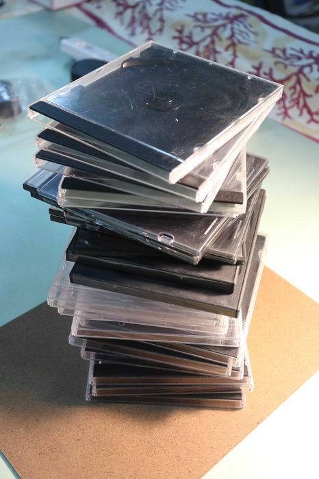 Caixas de Cd's para 1 cd/dvd ou 2 cd's/dvd's