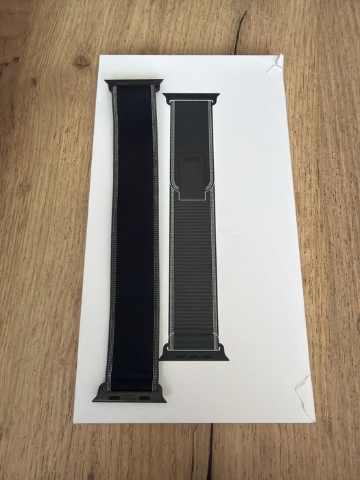 Pasek Apple Watch Ultra 3 2 M/L 49 mm Trial Loop Black Charcoal