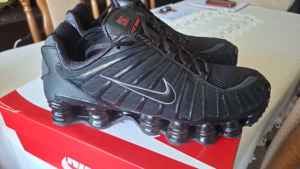 nike shox tl czarne