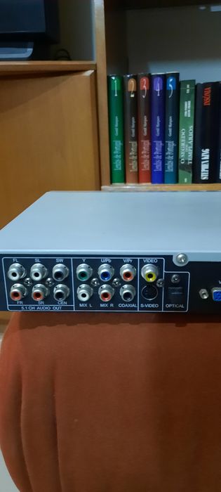 Leitor de DVD com comando