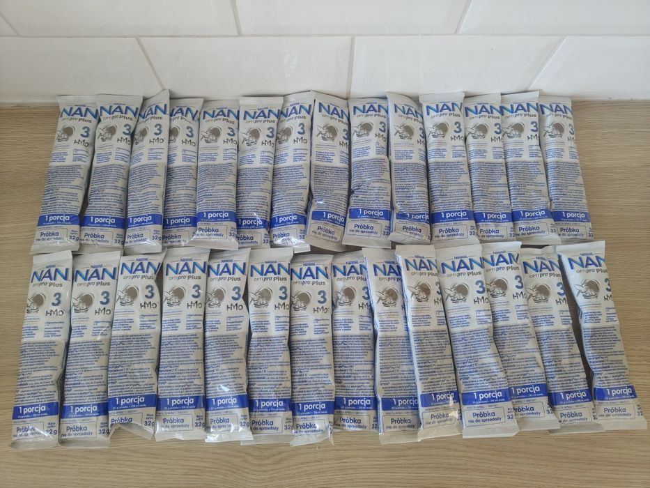 Nan opti pro plus 3 saszetki komplet Nestle długa data ważności