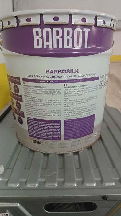 Tinta Barbot Barbosilk 15 litros NOVA