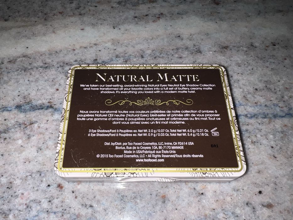 Paleta cieni Too Faced Natural Matte