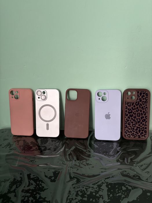 Продам чехли до iPhone 13 нові та бу( ЧИТАЙТЕ ОПИС) За 8 чохлів -400 грн
