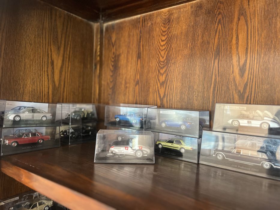 Colecao Mercedes 50 carros