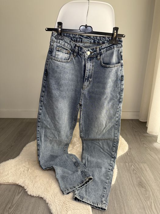 Calça ganga mom fit