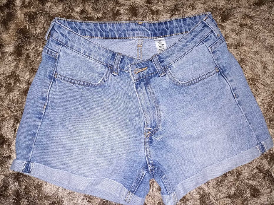 Regular waist short and denim h&m 36