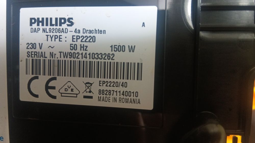 Express do kawy Philips EP2220