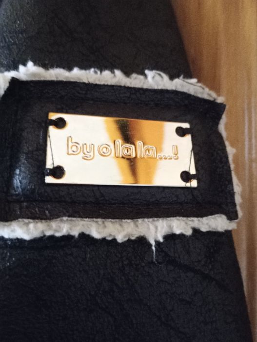 By o la la płaszczyk kożuszek damski M/L