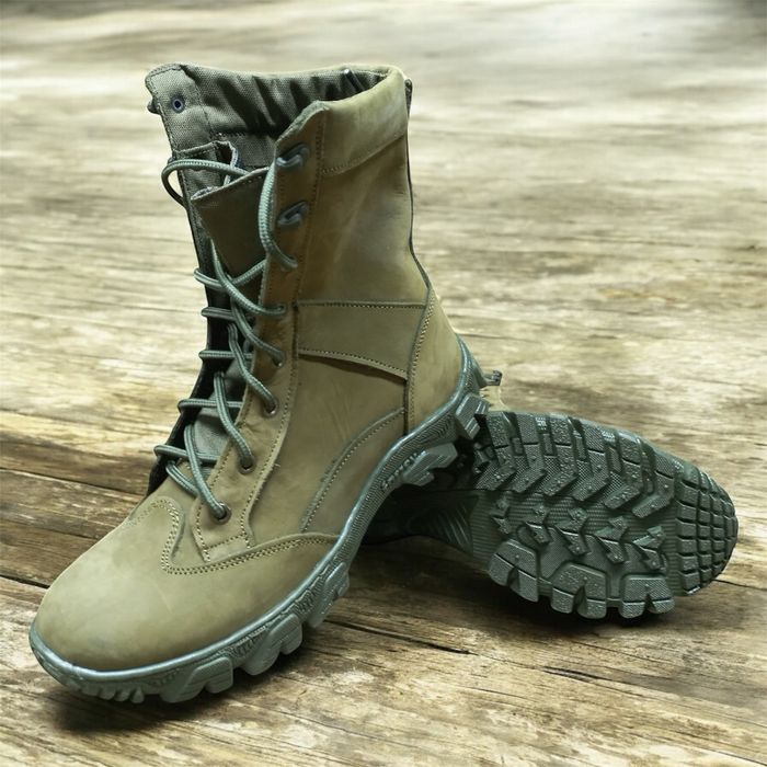 Берці шкіра перфорація легкі літні війскові 36-48 Розн/Опт.