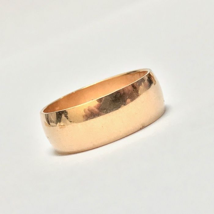 Złota OBRĄCZKA damska 14K TRADYCYJNY wzór piękna