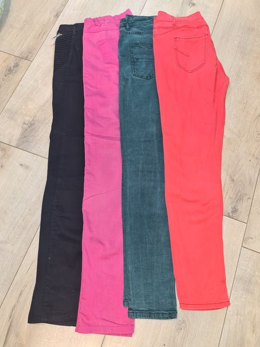 Штани джегінси комплектом 4 пари на М - L розмір