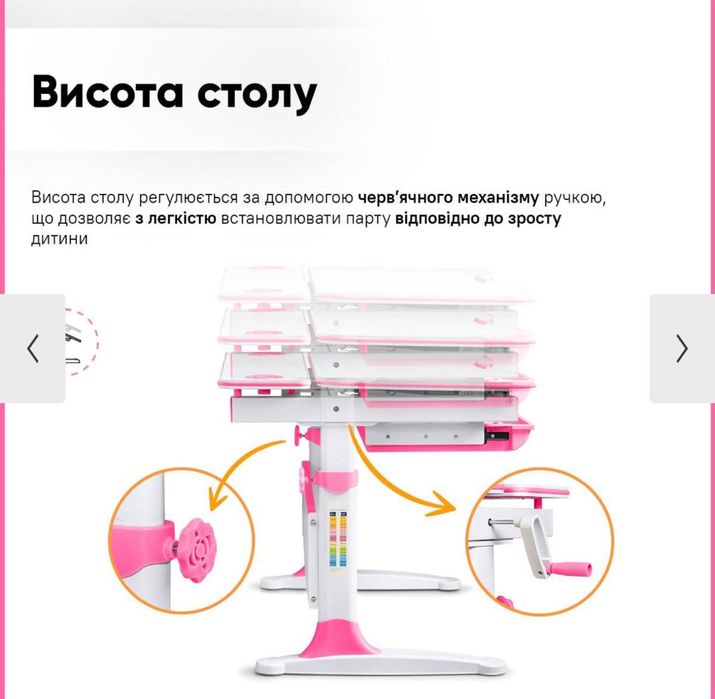 Парта дитяча повний комплект