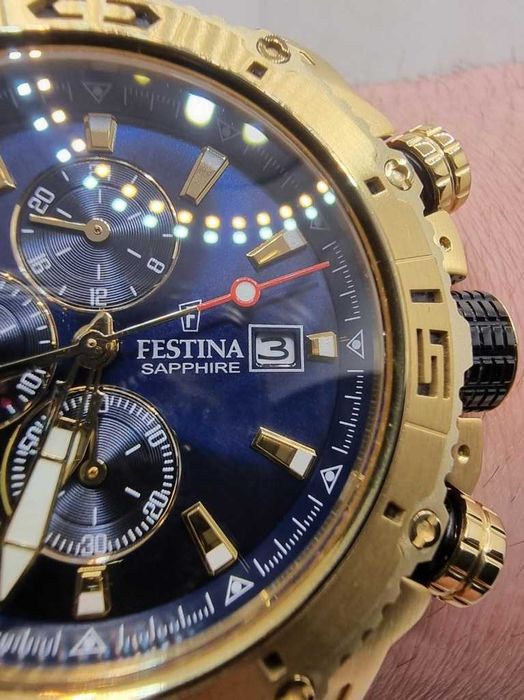 Zegarek Festina Prestige Gold Sapphire F20492/2