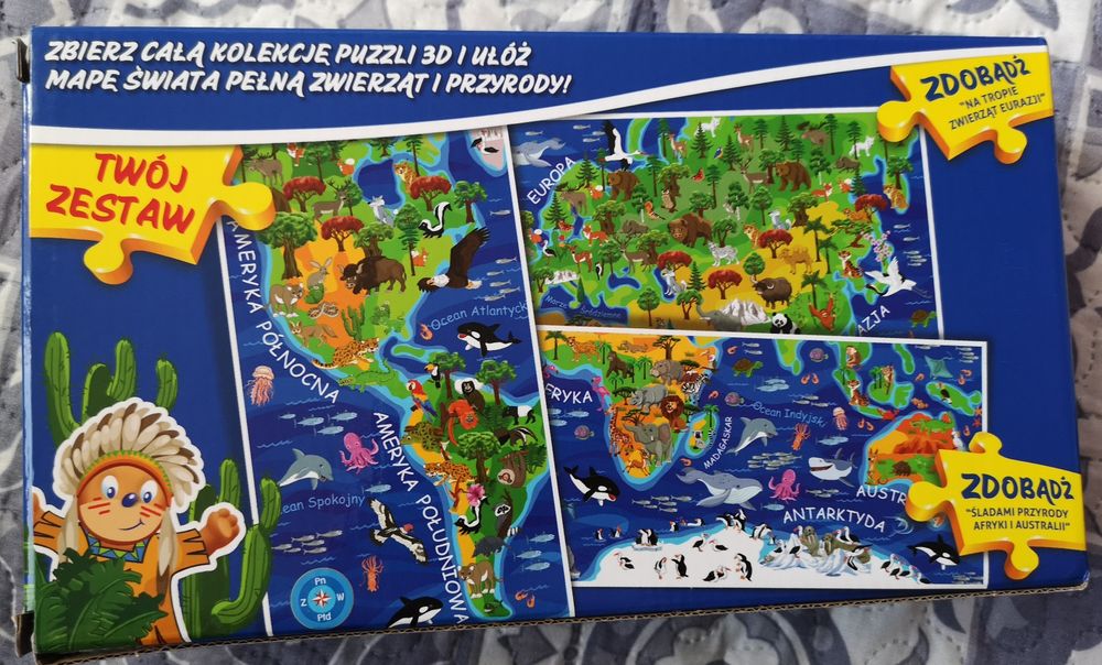Puzzle edukacyjne 3D