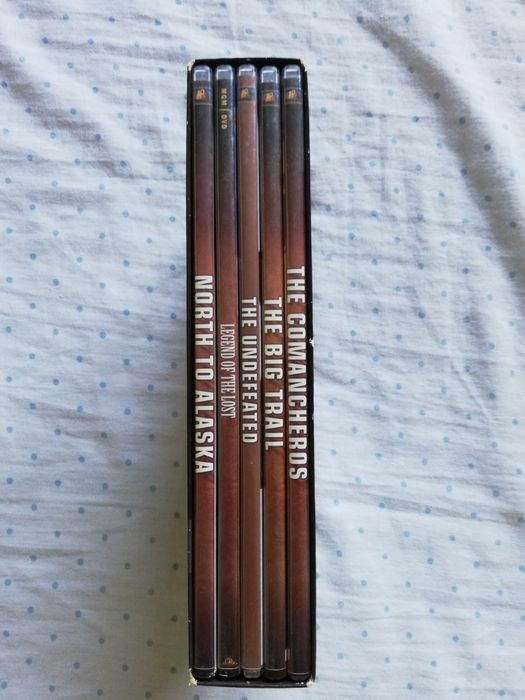 Colecção John Wayne em dvd - 5 filmes (portes grátis)