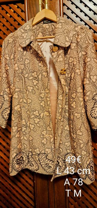 Casaco fino, de toilette ou não