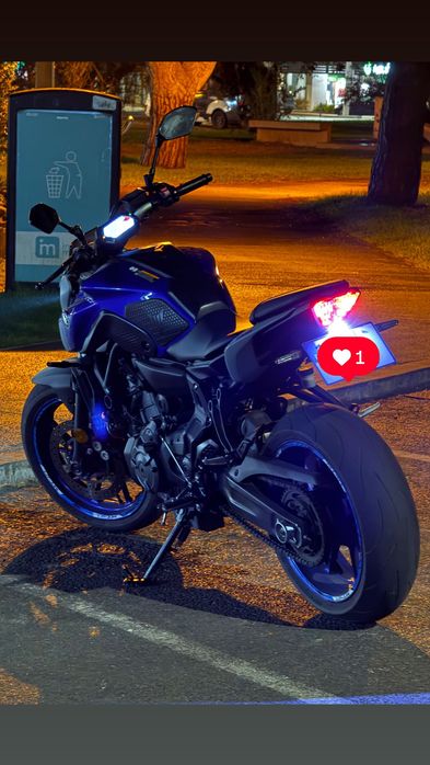 Yamaha MT07 novíssima