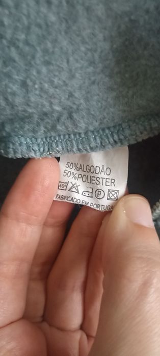 Camisola polar unisexo