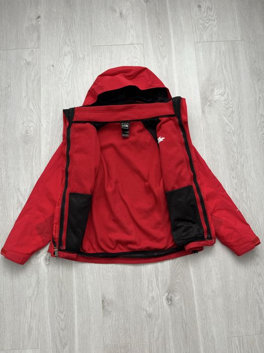 Куртка жіноча 3в1 The North Face з підкладом HyVent gore tex як лижна