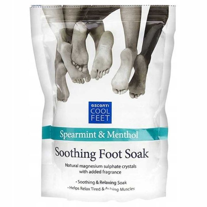 Escenti Miętowe Kryształki do Stóp 450g – Odprężenie i Ulga