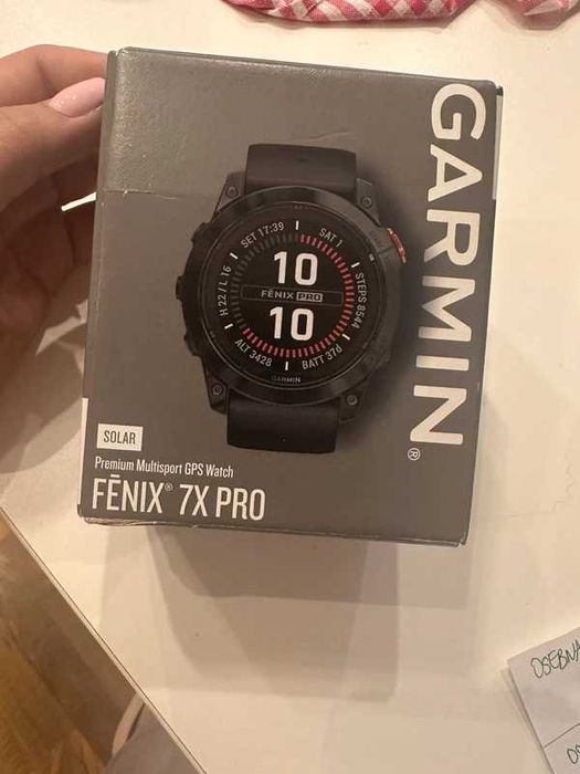 Zegarek Garmin Fenix 7x pro solar