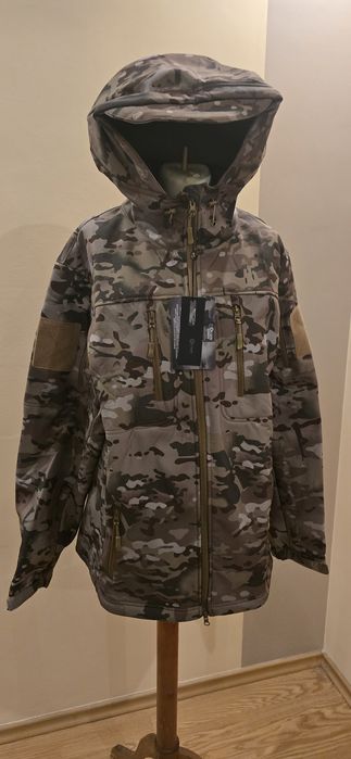 Kurtka softshell wojskowa multicam