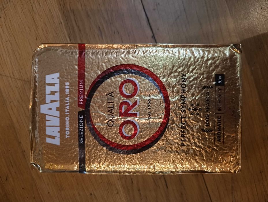 16 kawa lavazza Oro mielona 250g długa data 2027 wyprzedaż