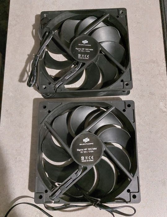 2x wentylator SilentiumPc Sigma HP 120 mm