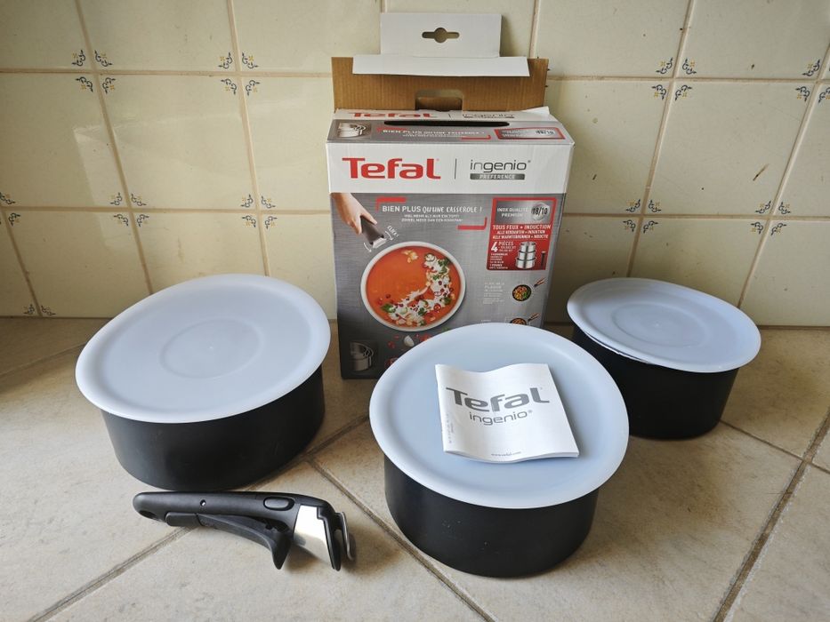 Trem de Cozinha Tefal Ingenio (Pack Panelas 7 peças)