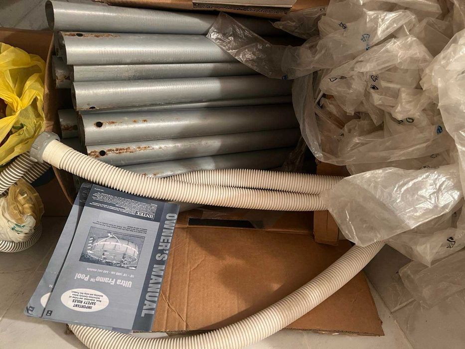 Intex каркасный бассейн 549 x 132 см Ultra Frame Pool б/у самовывоз