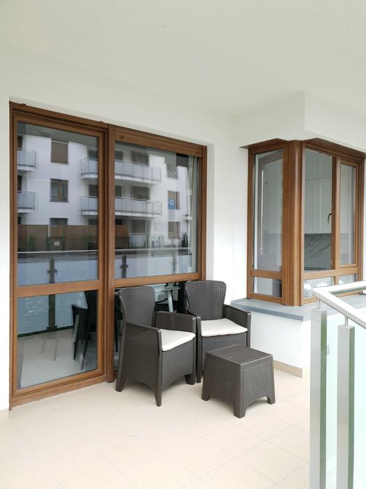 Do wynajęcia kawalerka z ogródkiem i parkingiem os. Piernikowe