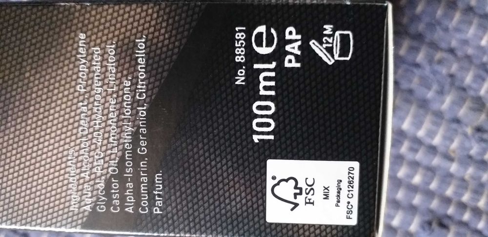 Loção aftershave Nivea Deep - novo - portes incluidos