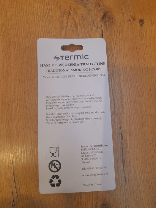 HAKI do WĘDZENIA tradycyjne 3szt.