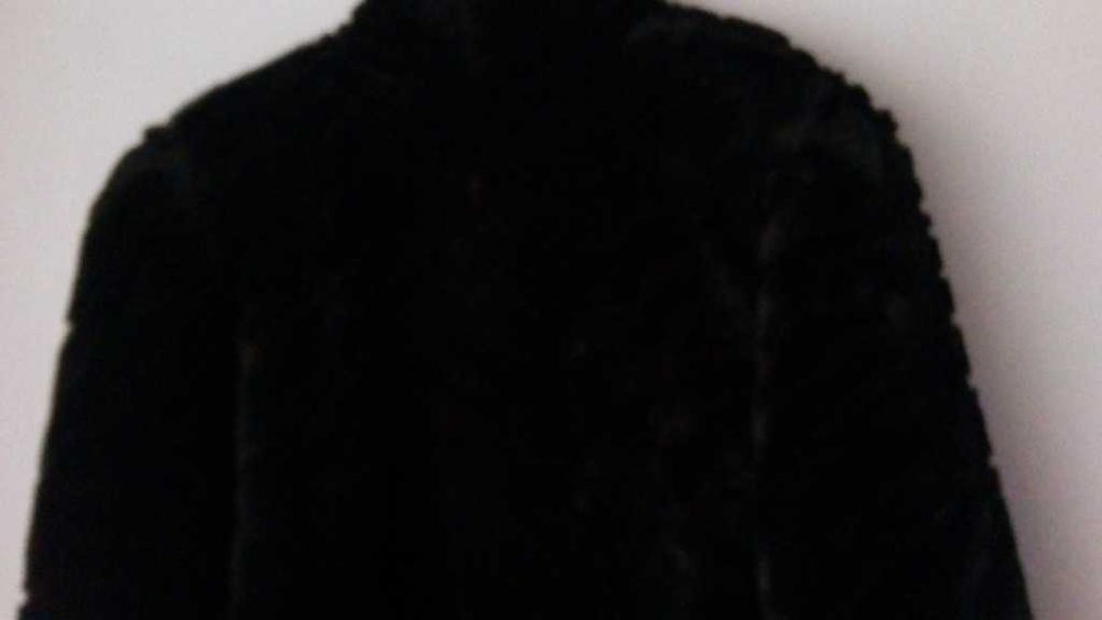 Futro Madame 42/44/46/48 j.Nowe czarno -brązowe