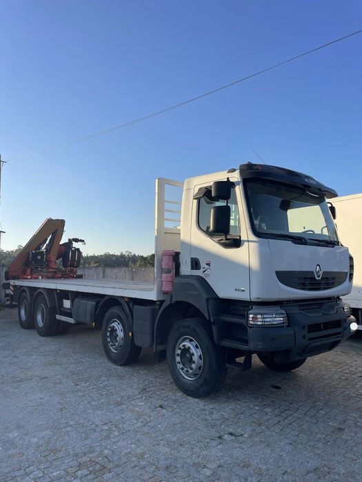 Renault Kerax 460 - Manual retarder - 8x4 C/ Grua
