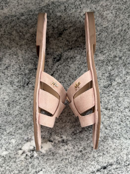 Mexx Jacey klapki 41 zamszowe skórzane