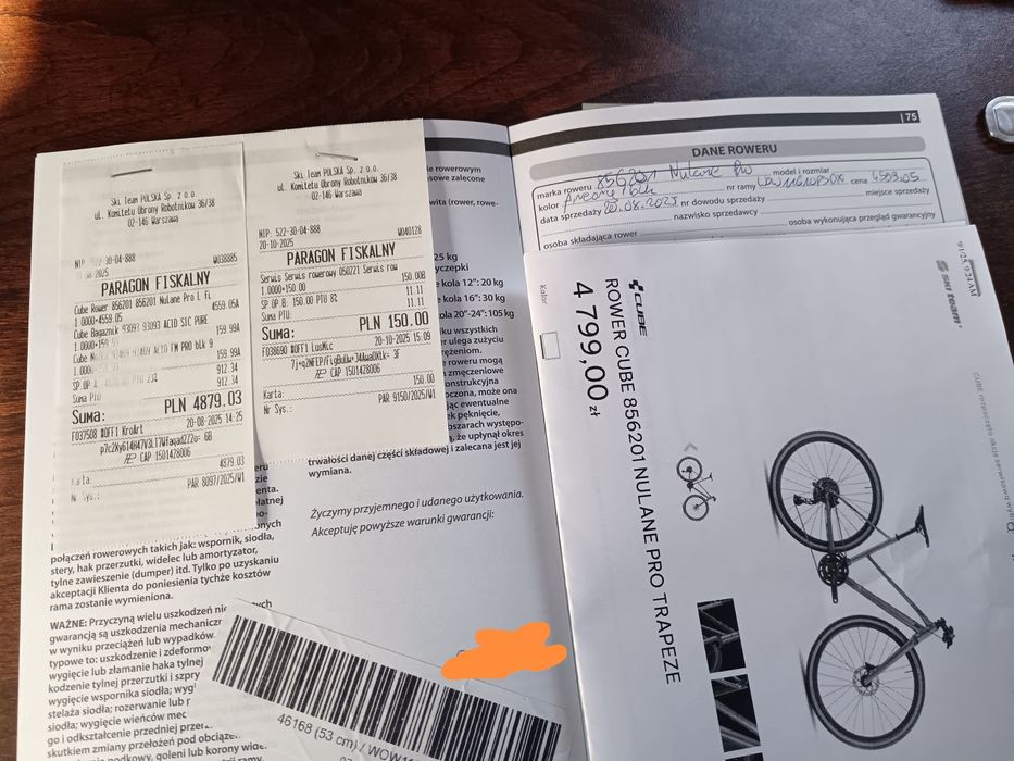 Rower CUBE Nulane (NOWY)