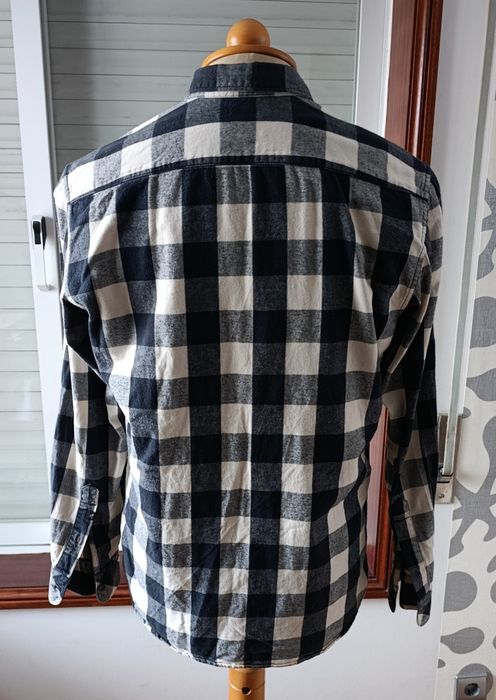 Camisa Quiksilver, cinzento/preto/branco - S