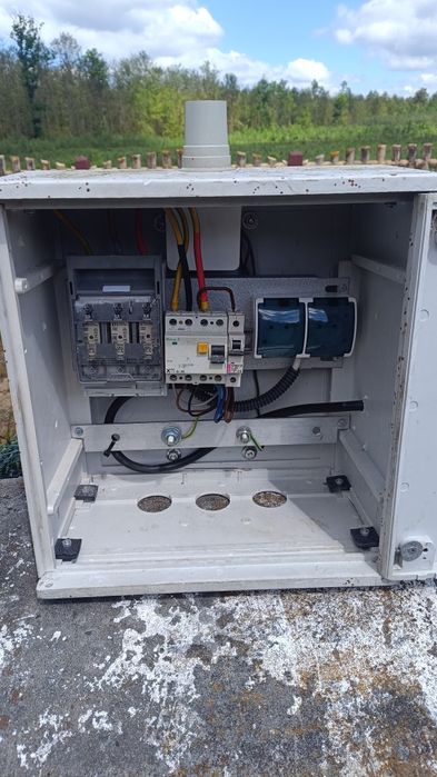 Rozdzielnia elektryczna budowlana