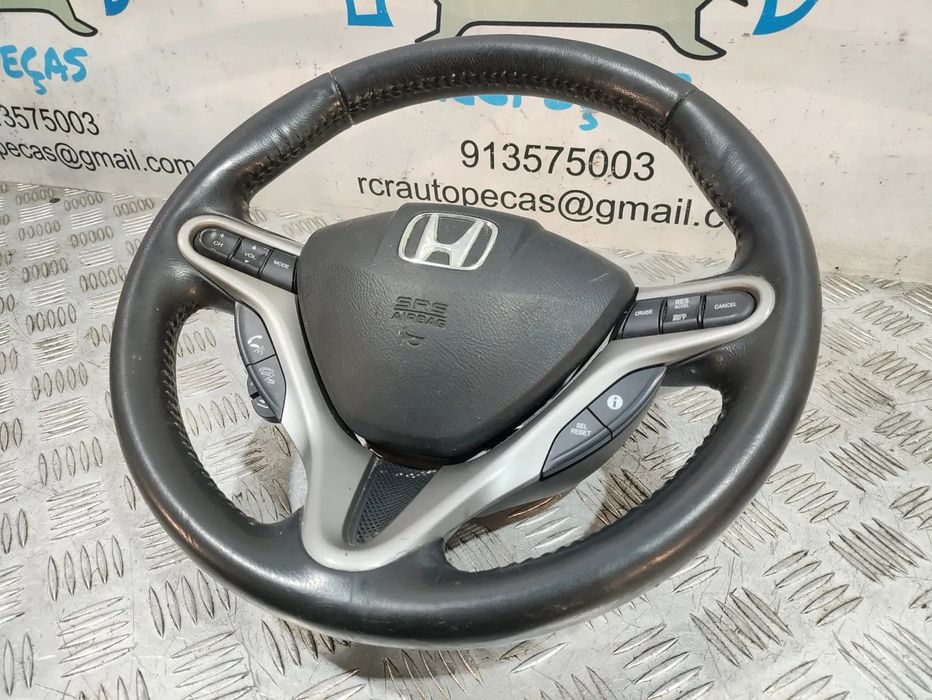 Volante + Airbag Honda Civic VIII 8 MK8 FN FK FK3 Pele