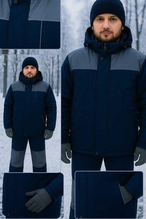 Костюм рабочий зимний спецодежда, робочій одяг, спецодяг