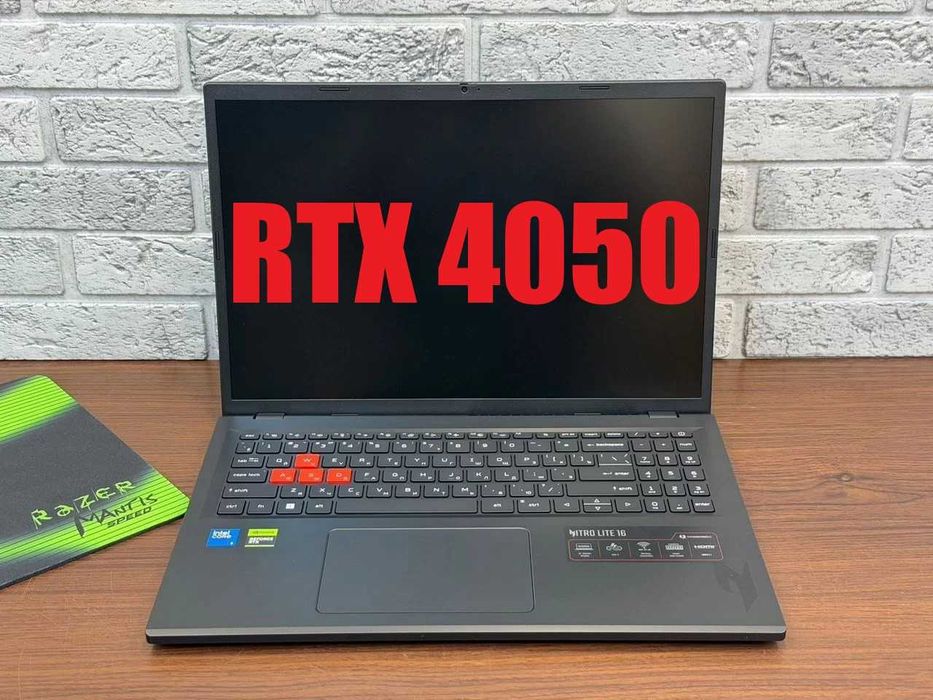 СУПЕР ГЕЙМЕРСКИЙ НОУТБУК ( RTX 4050 ) Киберпанк, Сталкер 2